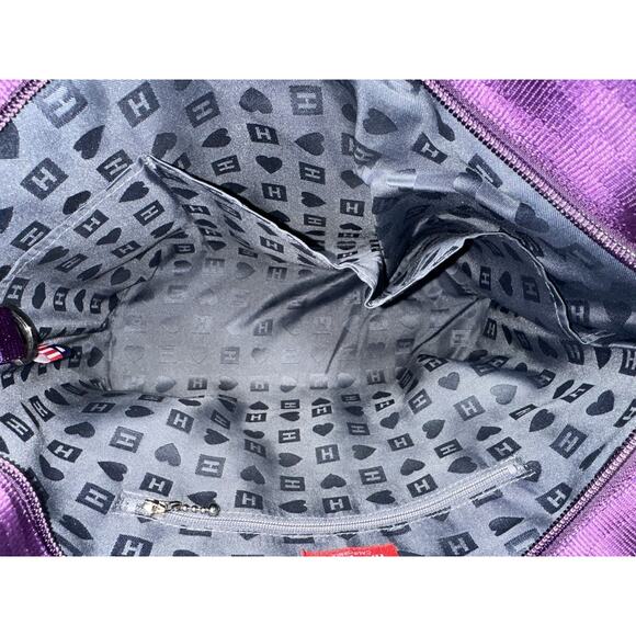 Harveys Seatbelt Bag Streamline Tote Purse Handbag Crossbody Purple - Picture 8 of 8